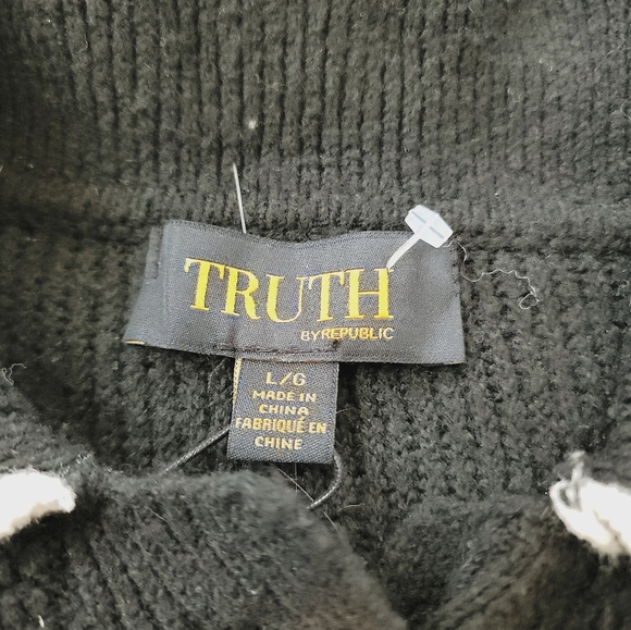 NWT TRUTH Cardigan Sweater L - Picture 4 of 10
